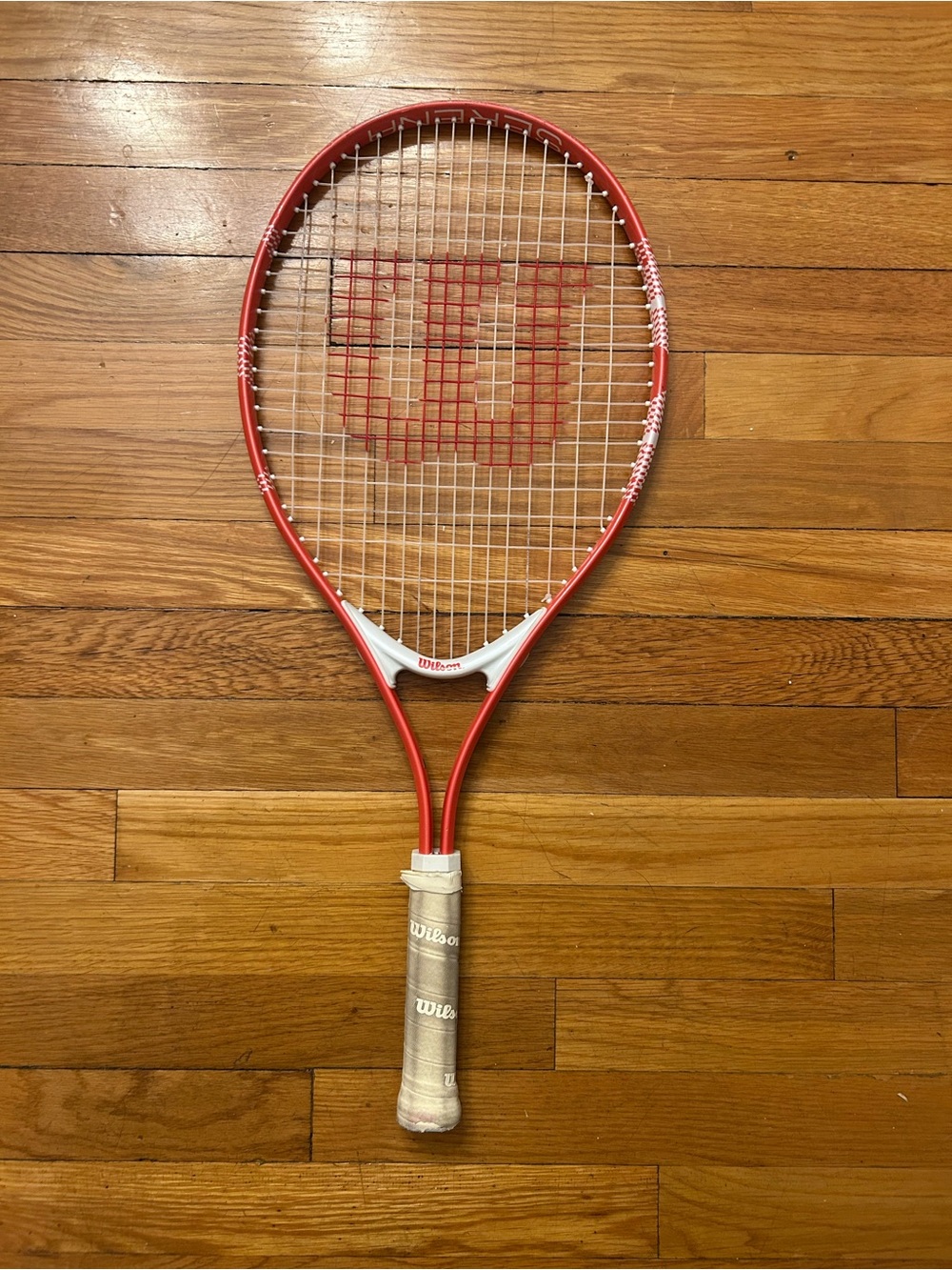 Wilson Serena Red and White Tennis Racket Youth